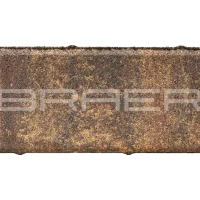 Тротуарная плитка Паркет, Color Mix Туман, 60 мм