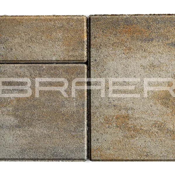 Тротуарная плитка Старый город Ландхаус, Color Mix Песчаник, 60 мм