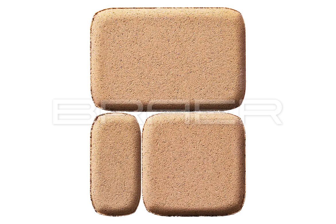 Тротуарная плитка Классико, Медовый, 60 мм Тротуарная плитка Классико, Медовый, 60 мм