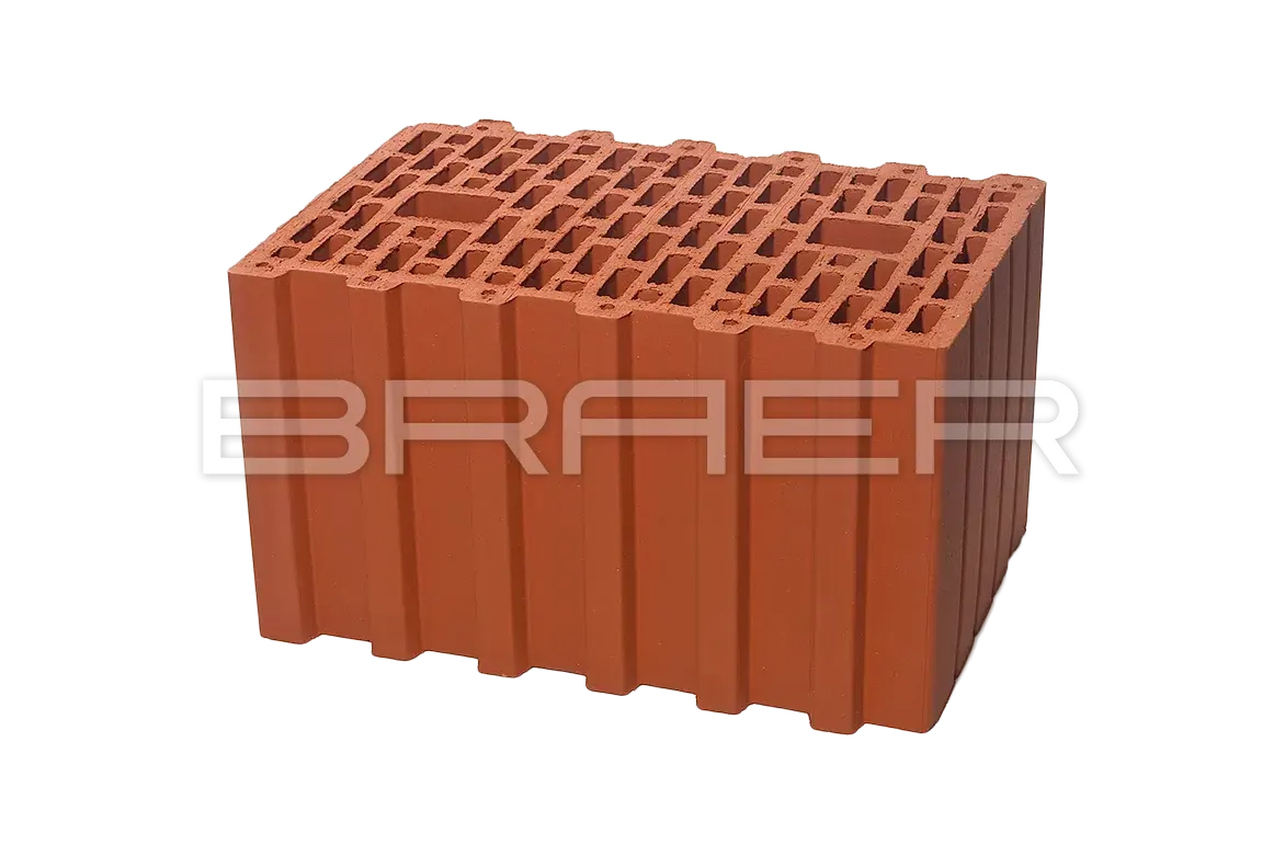 Керамические блоки BRAER Ceramic Thermo 10.7 НФ (Крупноформатный поризованный блок 38) Керамические блоки BRAER Ceramic Thermo 10.7 НФ (Крупноформатный поризованный блок 38)