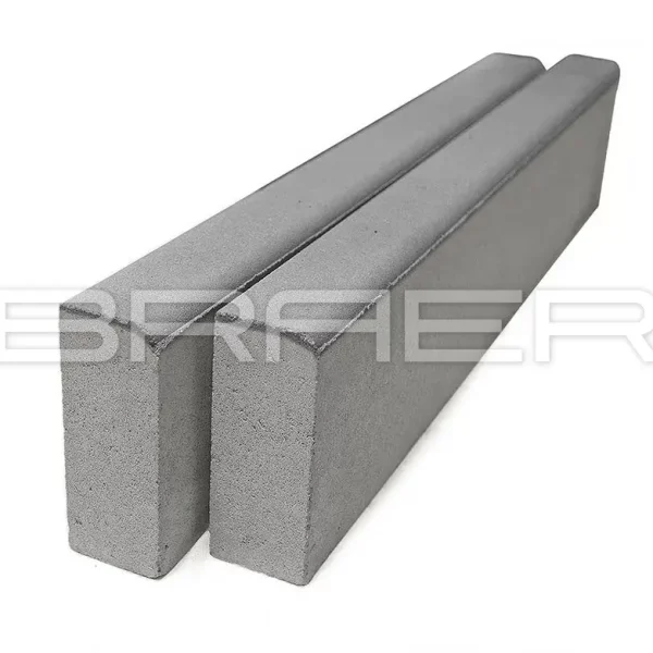 Бордюрный камень Бордюр тротуарный БР 100.20.8, Серый