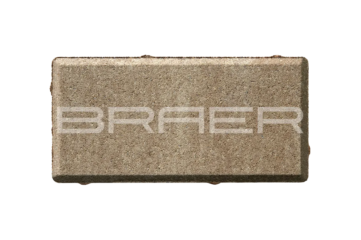 Тротуарная плитка Прямоугольник, Color Mix Миндаль, 60 мм Тротуарная плитка Прямоугольник, Color Mix Миндаль, 60 мм