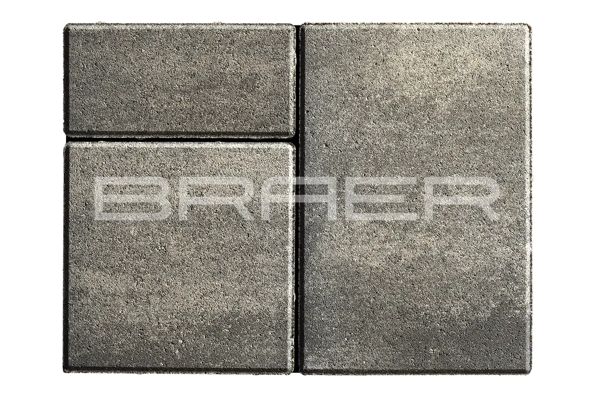 Тротуарная плитка Старый город Ландхаус, Color Mix Туман, 80 мм Тротуарная плитка Старый город Ландхаус, Color Mix Туман, 80 мм