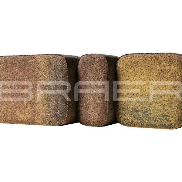 Тротуарная плитка Классико, Color Mix Мальва, 60 мм