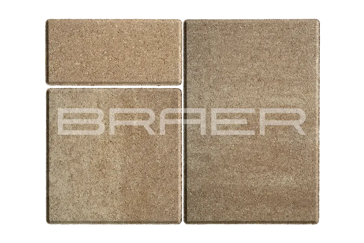 Тротуарная плитка Старый город Ландхаус, Color Mix Миндаль, 80 мм Тротуарная плитка Старый город Ландхаус, Color Mix Миндаль, 80 мм