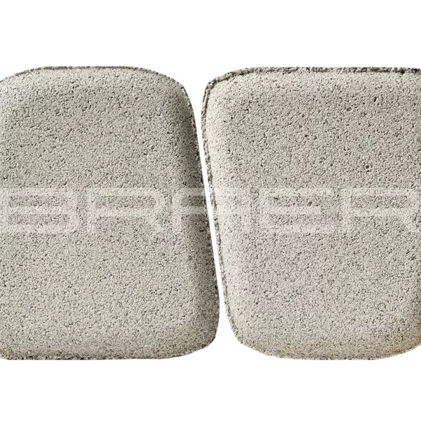 Тротуарная плитка Классико круговая, Белый, 60 мм