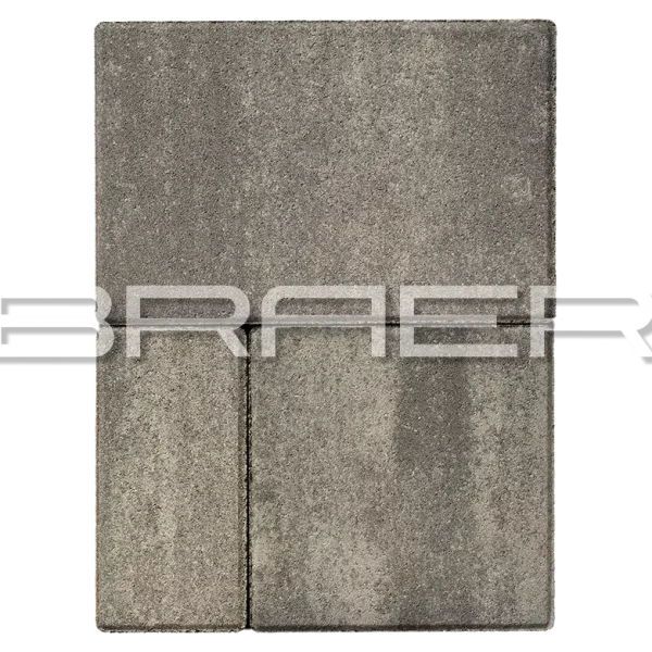 Тротуарная плитка Мозаика, Color Mix Туман, 60 мм