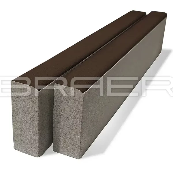 Бордюрный камень Бордюр тротуарный БР 100.20.8, Коричневый
