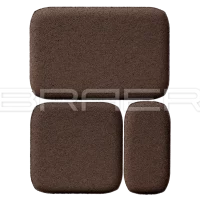 Тротуарная плитка Классико круговая, Белый, 60 мм