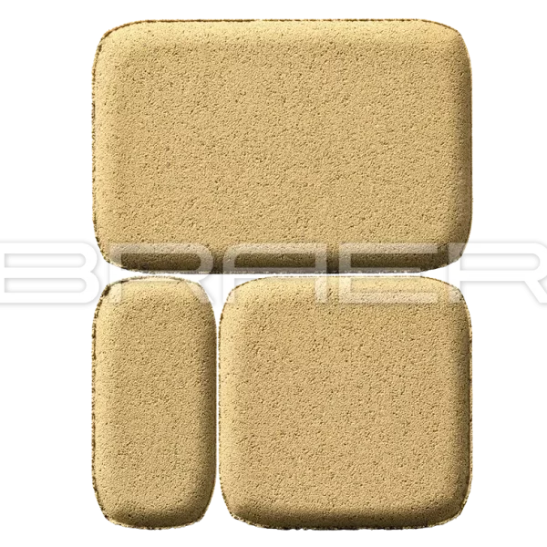 Тротуарная плитка Классико, Песочный, 60 мм