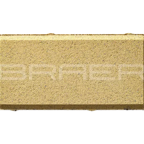 Тротуарная плитка Прямоугольник, Песочный, 40 мм