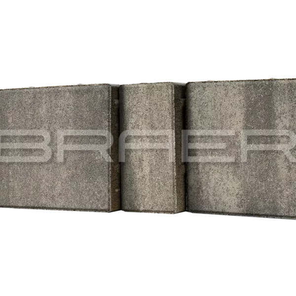 Тротуарная плитка Мозаика, Color Mix Туман, 60 мм