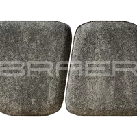 Тротуарная плитка Классико круговая, Коричневый, 60 мм