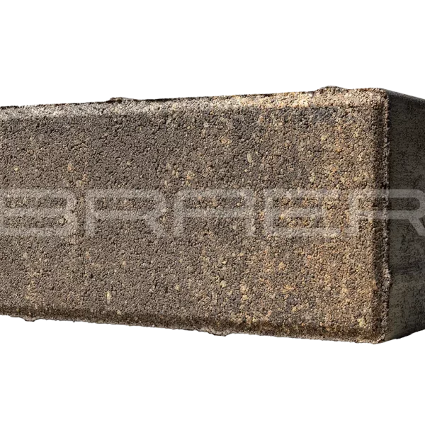 Тротуарная плитка Прямоугольник, Color Mix Каштан, 40 мм