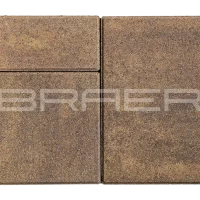 Тротуарная плитка Старый город Ландхаус, Color Mix Рассвет, 80 мм