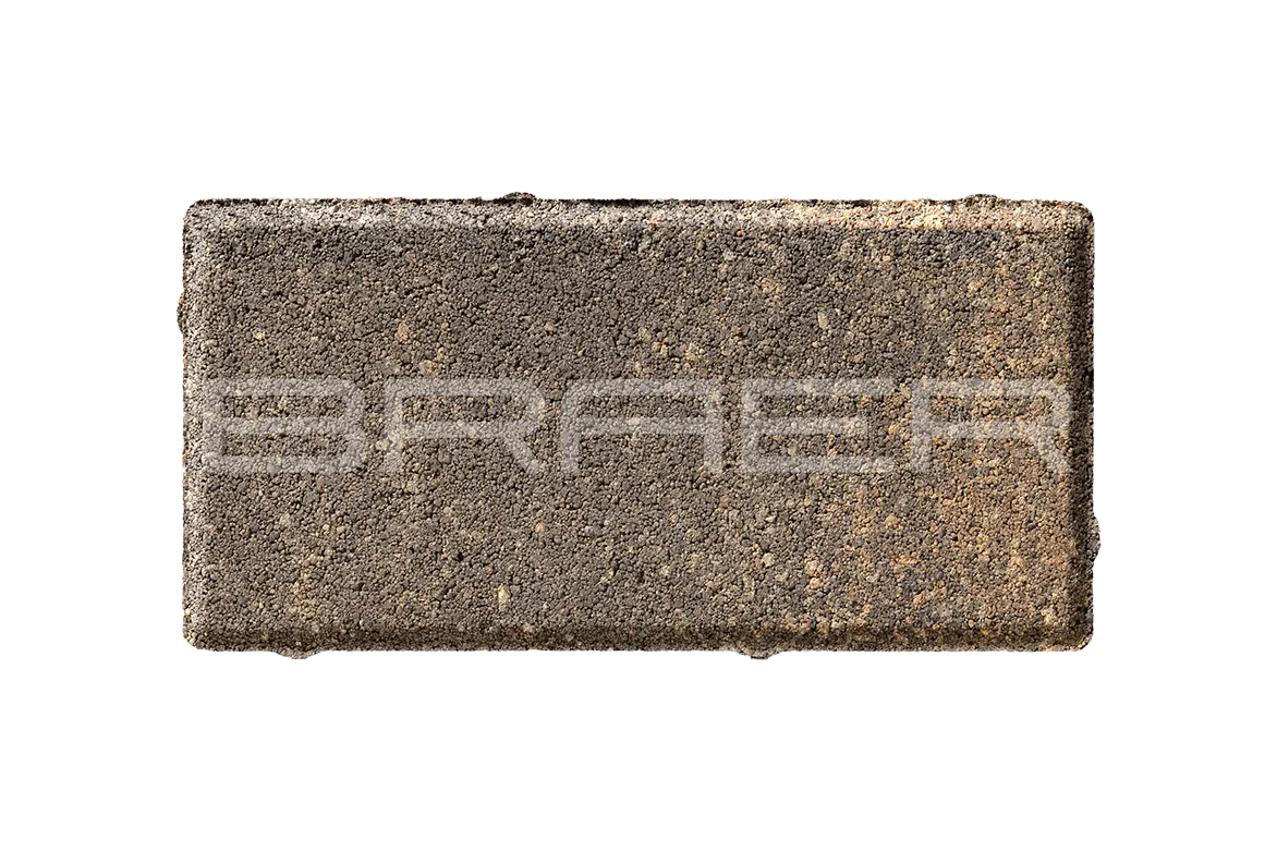 Тротуарная плитка Прямоугольник, Color Mix Каштан, 60 мм Тротуарная плитка Прямоугольник, Color Mix Каштан, 60 мм