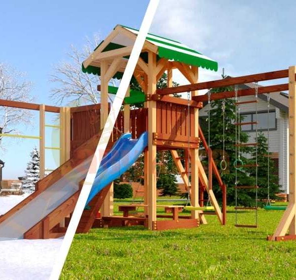 Детская площадка Савушка 4 Сезона 6